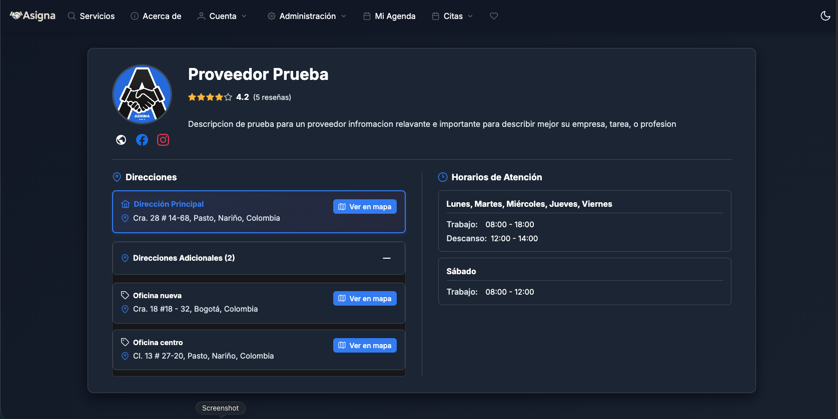 Portafolio de Servicios